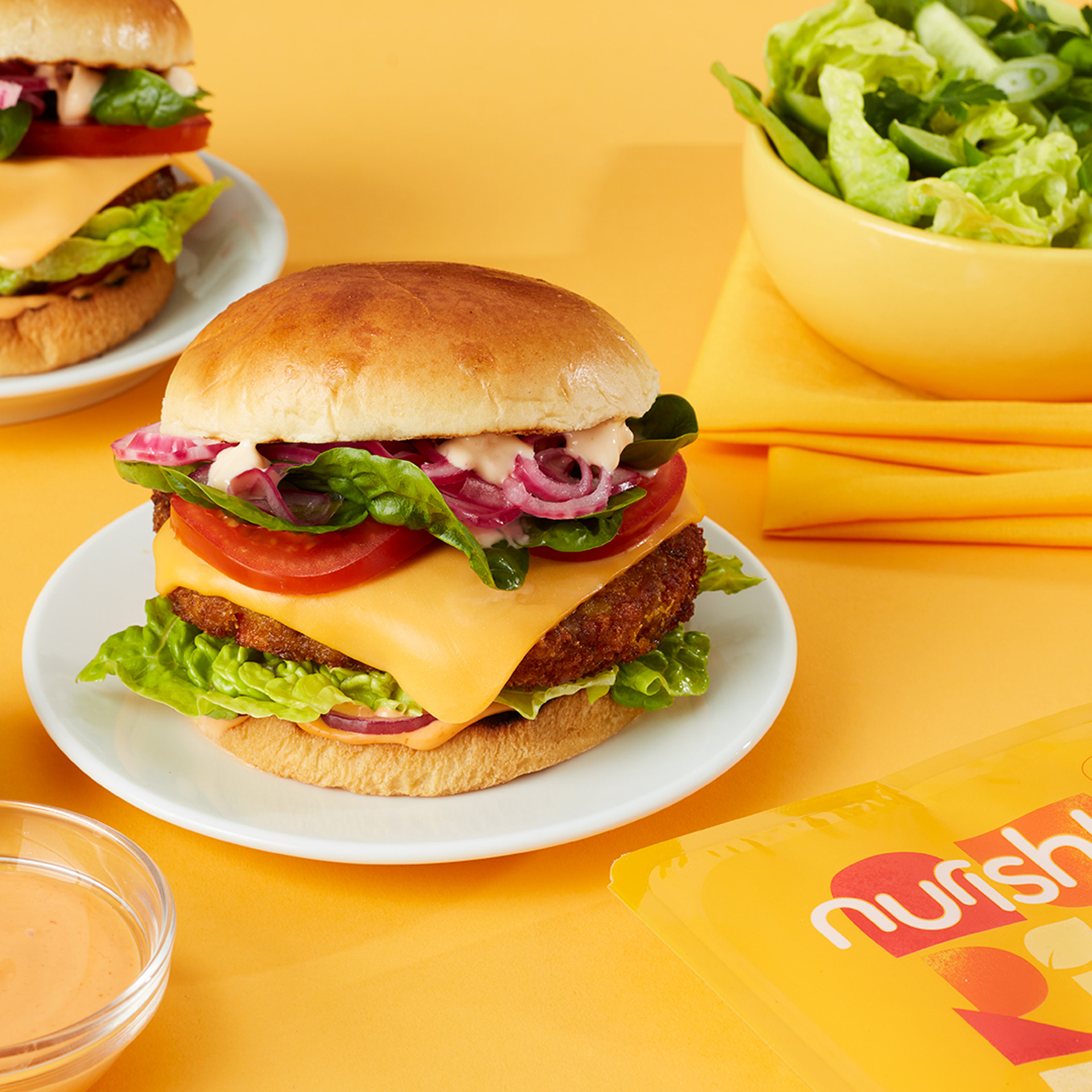 Burger vegan / cu legume